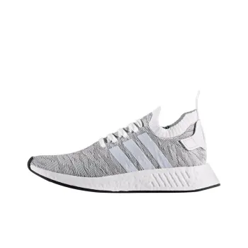 Adidas Originals Nmd R2 Primeknit White Black