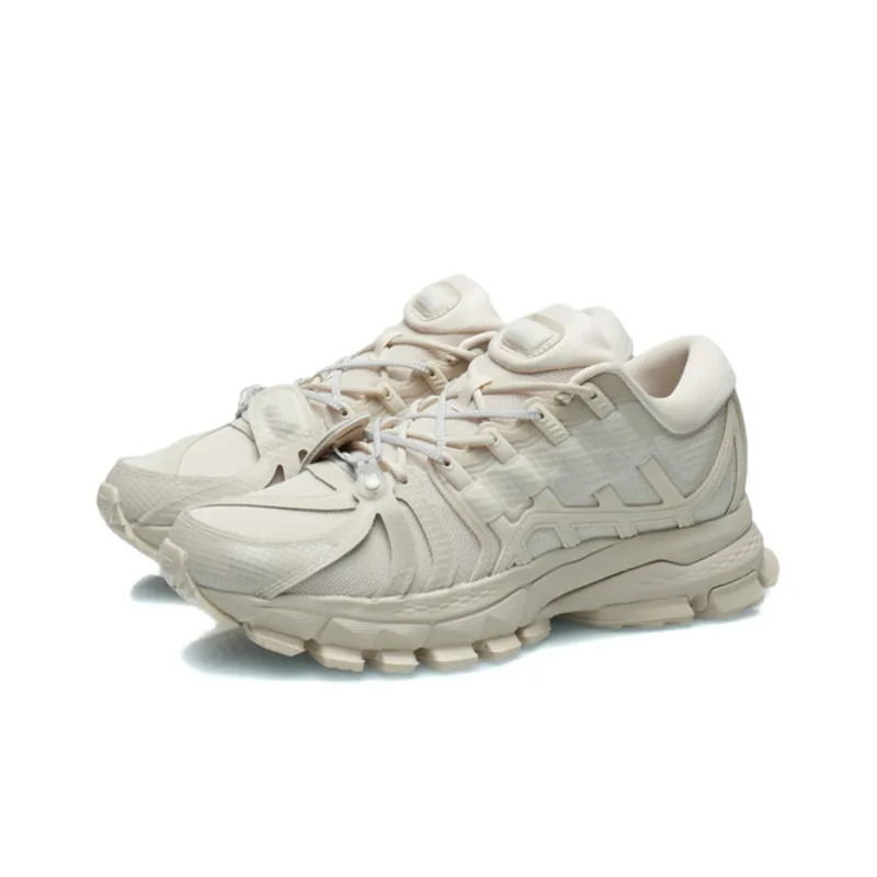 LiNing Furious Rider ACE 1.5 Cushioned Slip Resistant Breathable Low Top Sports Casual Shoes Men's Swan White-2