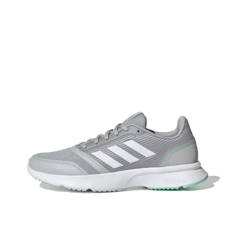 Adidas Neo Nova Flow Casual Shoes Women's Low-Top Gray/Green