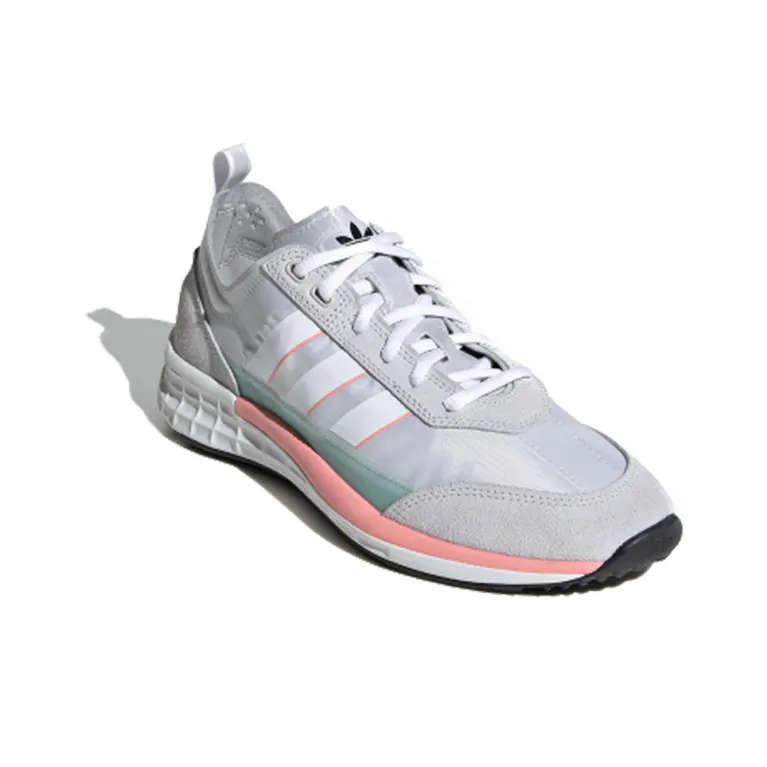Adidas Originals SL 7200 Low Top Casual Shoes Women's Gray Green Pink-1