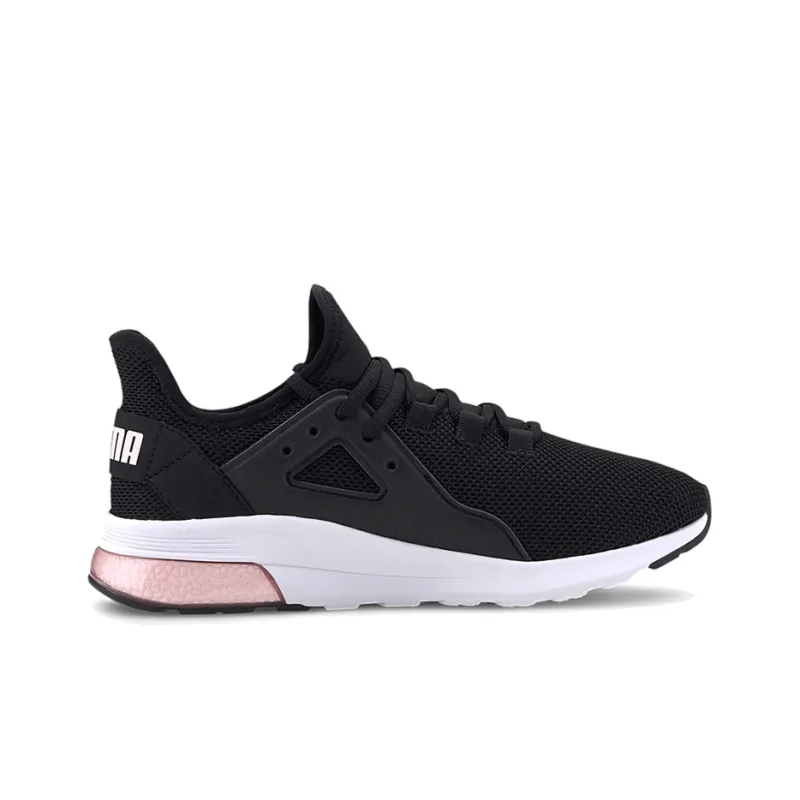 PUMA Electron Street Low cut Running Shoes Black/White/Pink Women's-1
