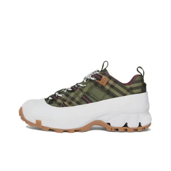 Burberry Arthur Check Cotton Military Green Women's