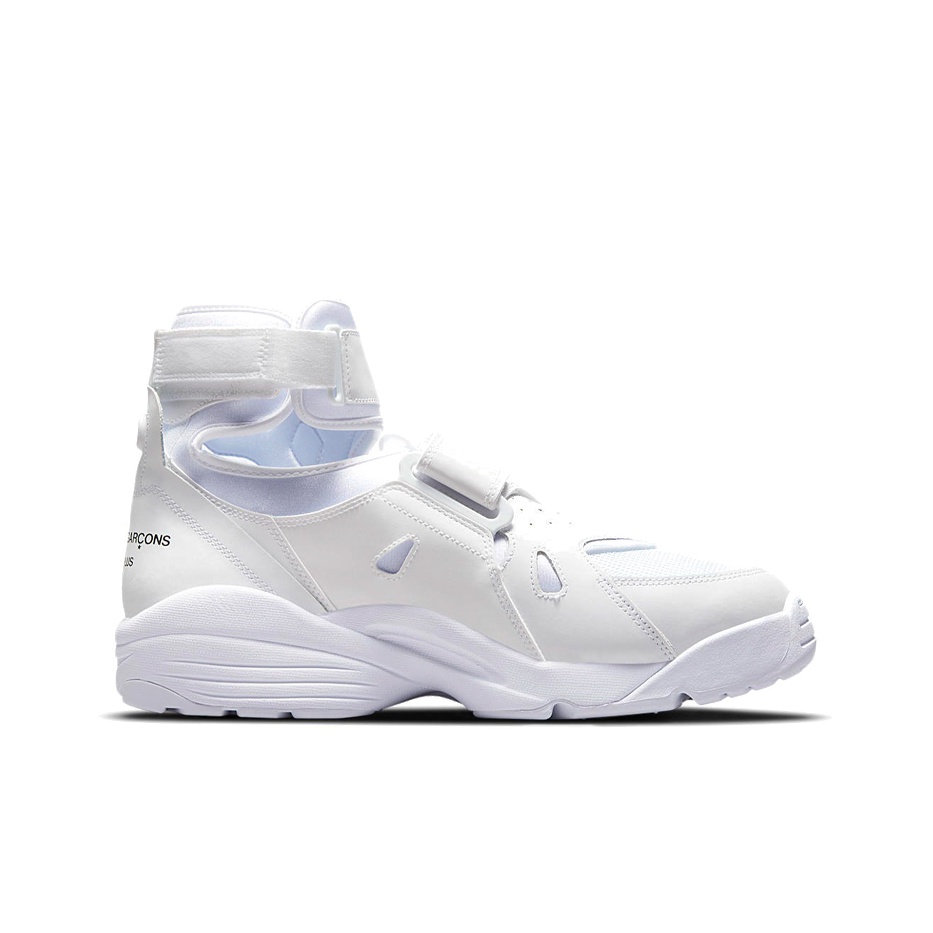 white nike edition air carnivore sneakers