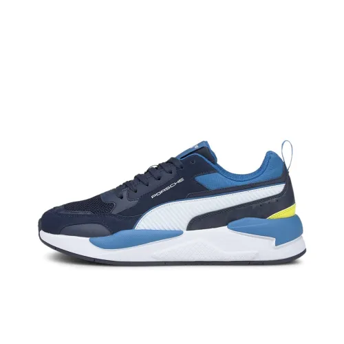 PUMA X-RAY Casual Shoes Men Low-Top Blue/White/Yellow