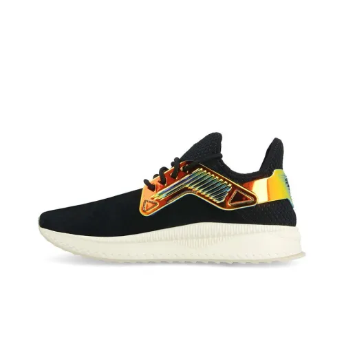 PUMA Tsugi Casual Shoes Men Low-Top Black/Gold/White