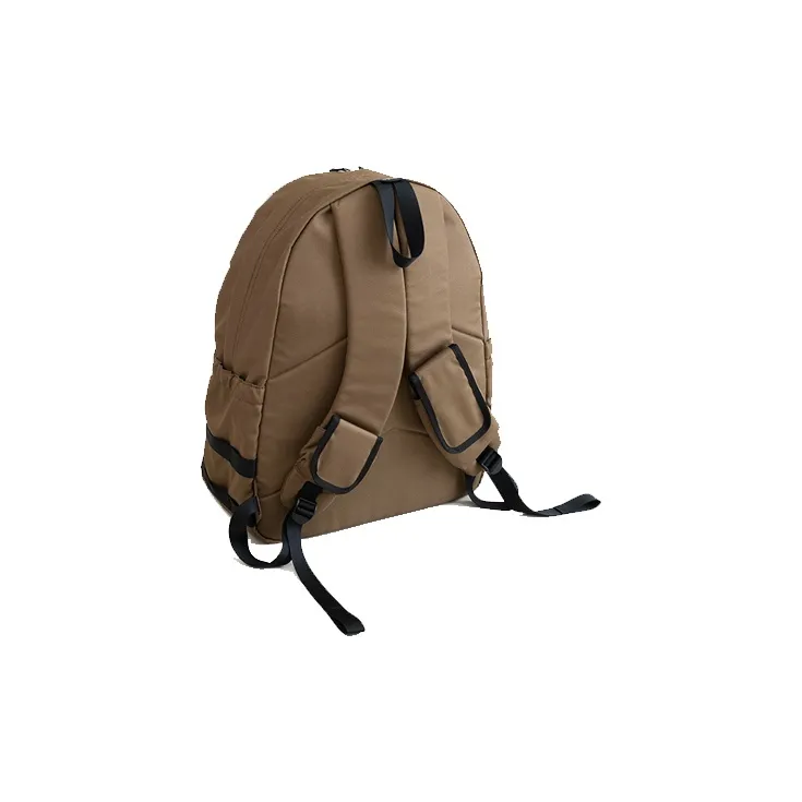 MYBRANDORIGINAL Nylon Backpack Medium Size Unisex Dark Khaki-2