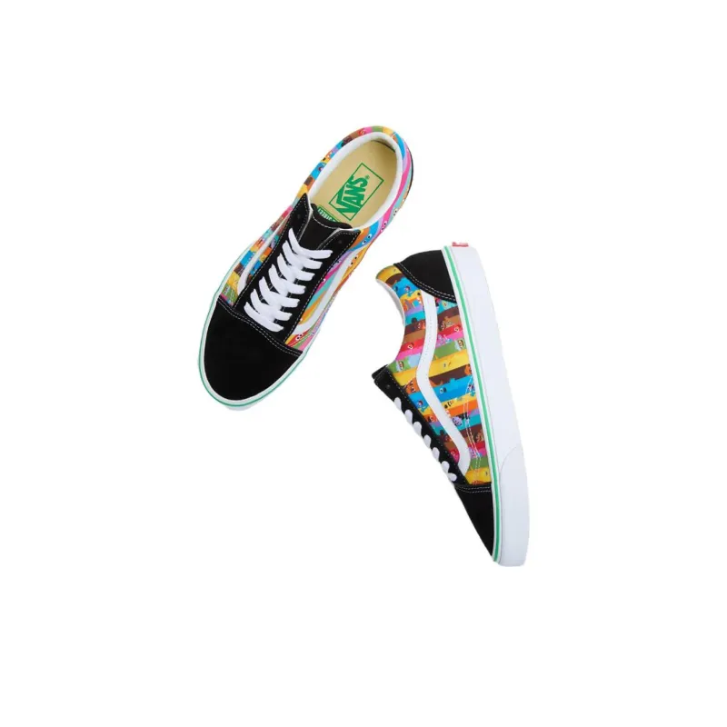 Vans Sesame Street X Old Skool 'Rainbow Stripes'-3