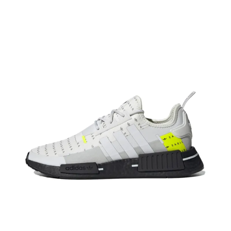Adidas Nmd R1 White Team Solar Yellow-0