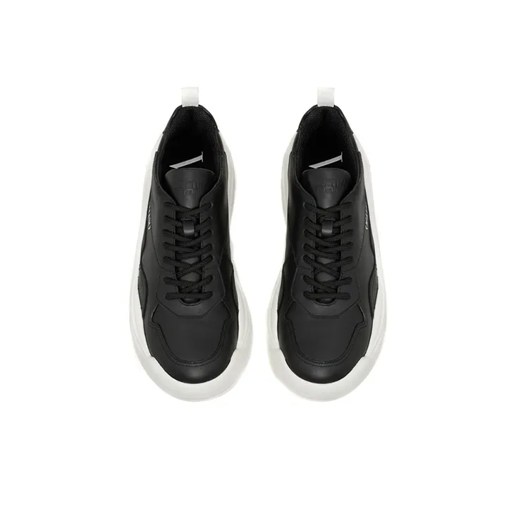 Valentino Gumboy GARAVANI Low Top Casual Shoes Women's Black White-3
