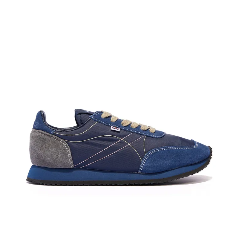 Norman Walsh TDL Cushioning Abrasion Resistant Balance Lightweight Low Top Casual Shoes Unisex Navy Blue & Asphalt Gray-1