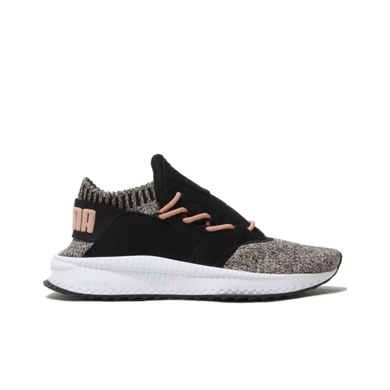 PUMA Tsugi Shinsei Evoknit Cushioning Wear-Resistant Low-Top Casual Shoes Women's Black-1