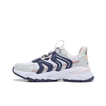 Erke Xun Casual Shoes Women's Low Top True White/Program Gray