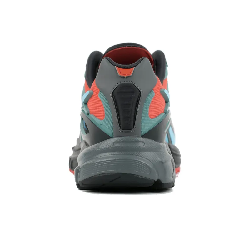 Reebok Unisex Premier Road Modern Running Shoes Grey/Green/Orange-5