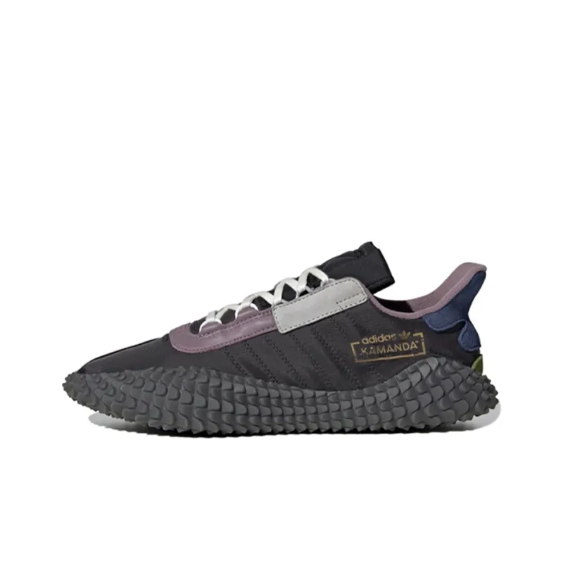 Adidas Originals Kamanda Cushioning Low Top Casual Shoes Men's Black-0