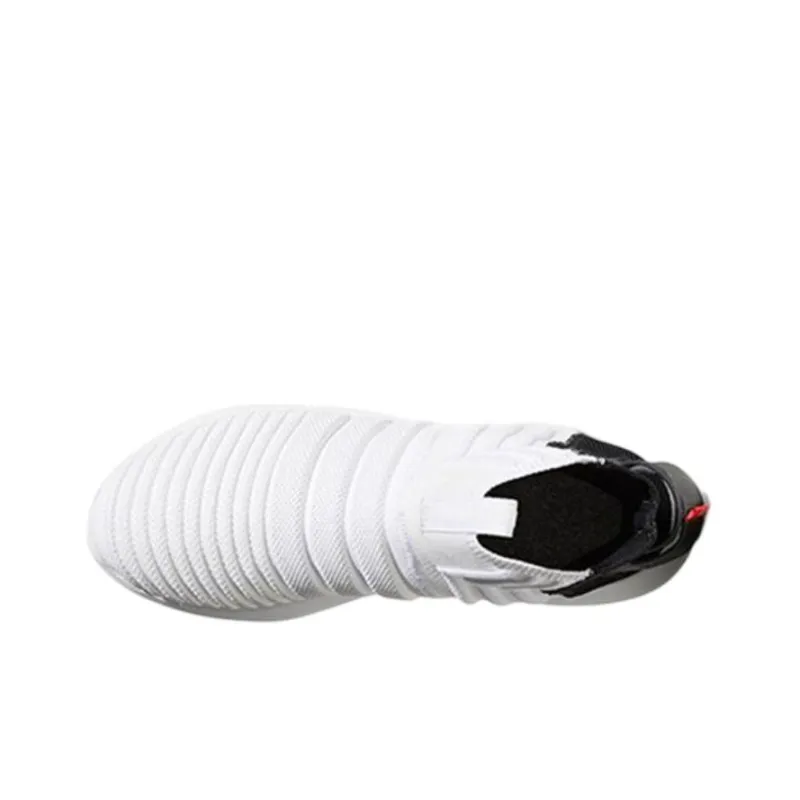 Adidas Crazy 1 Adv Sock White Black Red-3