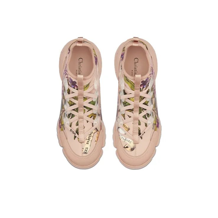 DIOR Women's D-Connect 'Nude Floral'-4