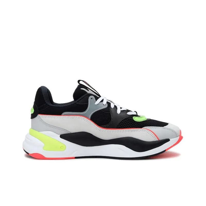 PUMA Rs 2k Internet Exploring Low Running Shoes Black/Grey/Red Women's-1