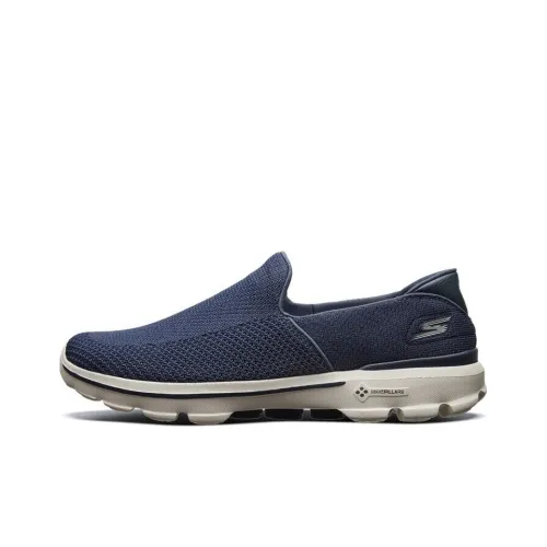 Skechers Go Walk 3 Casual Shoes Men Low-Top Marine Blue