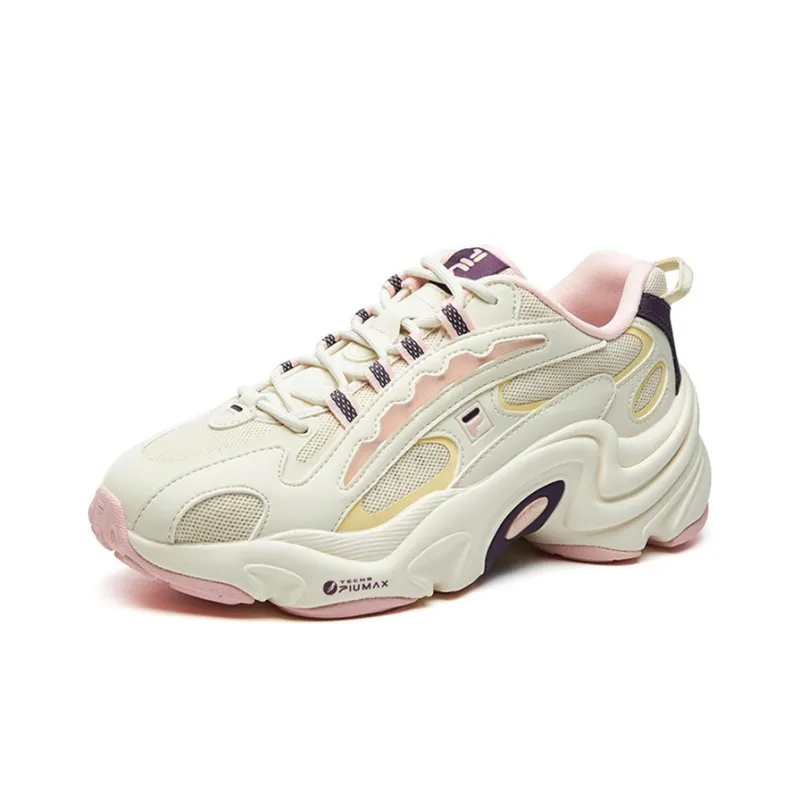 FILA FUSION Shoes 'White Cream Pink' Women's-1