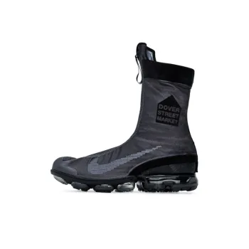 DSM x Nike ISPA Special Air Vapormax High Non slip Lightweight High Top Casual Shoes Unisex Black