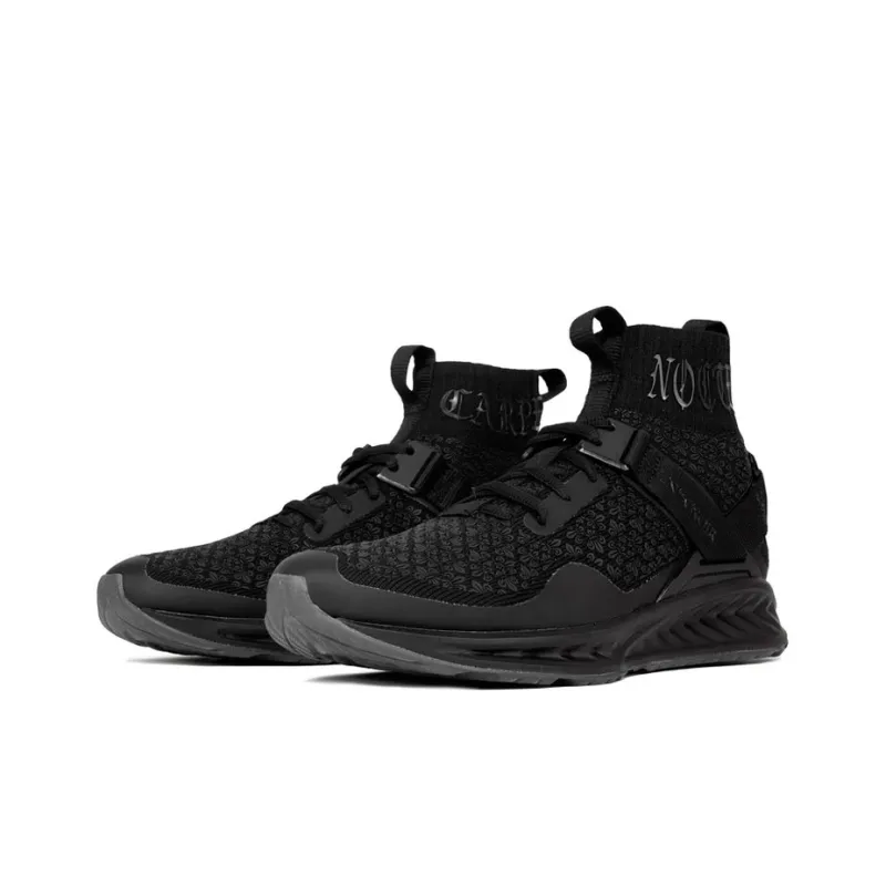 PUMA IGNITE Evoknit En Noir High-Top Casual Shoes Men's Black-2