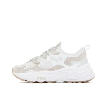 FILA Tenor City Cushioning, Slip Resistant, And Abrasion Resistant Low Top Casual Shoes Unisex Milk White