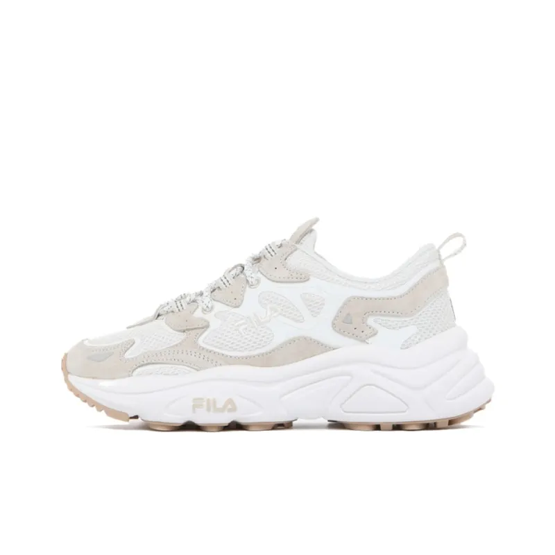 FILA Tenor City Cushioning, Slip Resistant, And Abrasion Resistant Low Top Casual Shoes Unisex Milk White-0