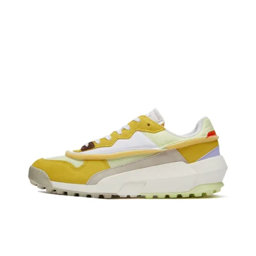 Onitsuka Tiger ADMIX Casual Shoes Unisex Low-Top Yellow/Gray/White