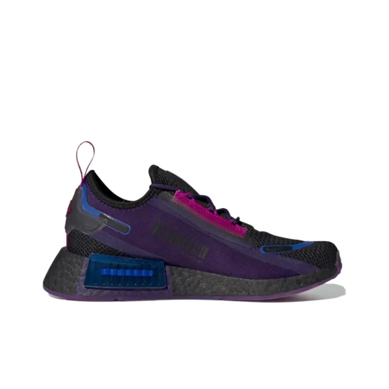 Adidas Women's NMD_R1 Spectoo 'Black Dark Purple' Women's-1