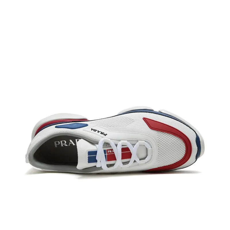 PRADA Cloudbust Knit 'White Blue Red'-4