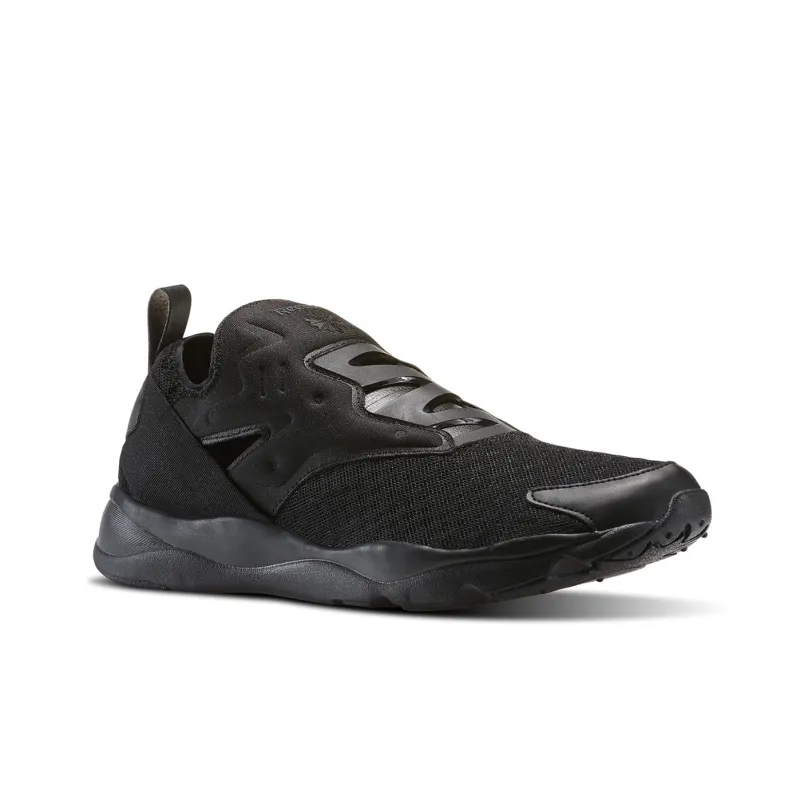 Reebok Unisex Furylite Slip On Emb Running Shoes Black-2