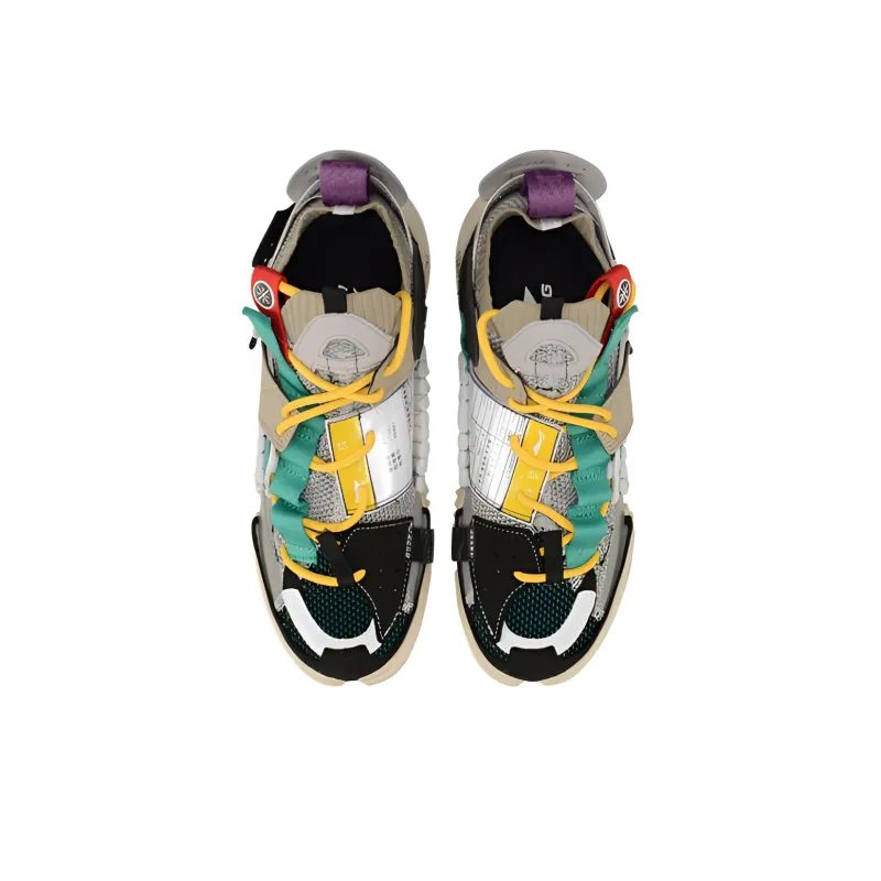 LiNing Essence 2 Sample For Sale Cushioning Anti Slip And Wear Resistant High Top Sports Casual Shoes Men's Gray-2