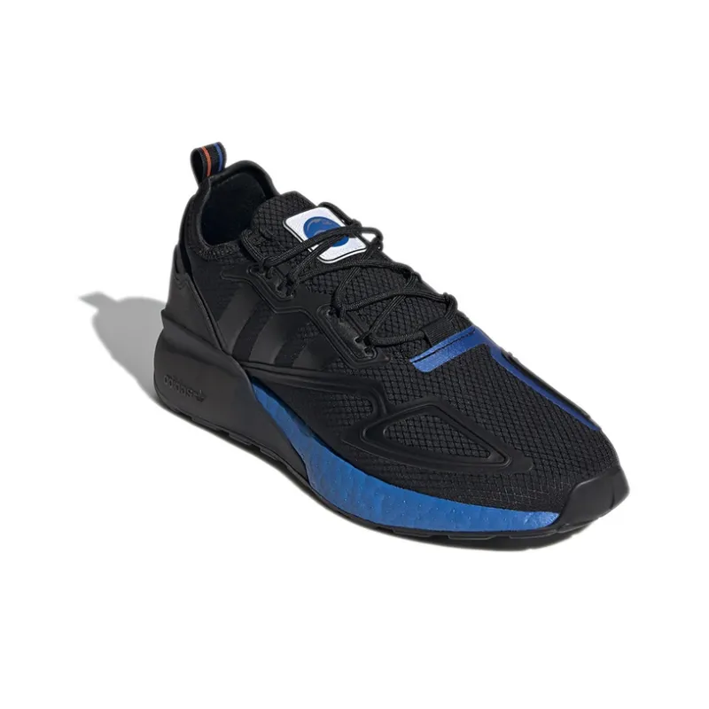 Adidas Zx 2K Boost Core Black Glow Blue-2
