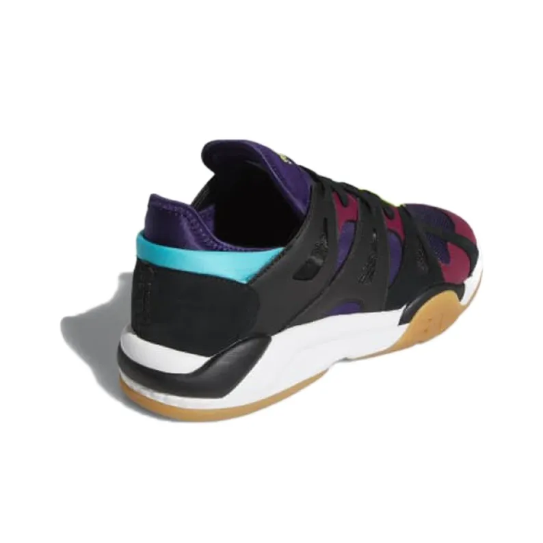 Adidas Dimension Lo Core Black Dark Plum-3