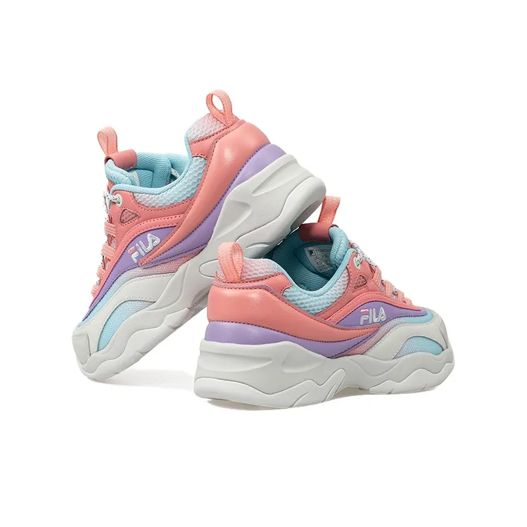 FILA FUSION Ray 1 Casual Shoes Women's Low Top Flamingo Pink/Lavender-3
