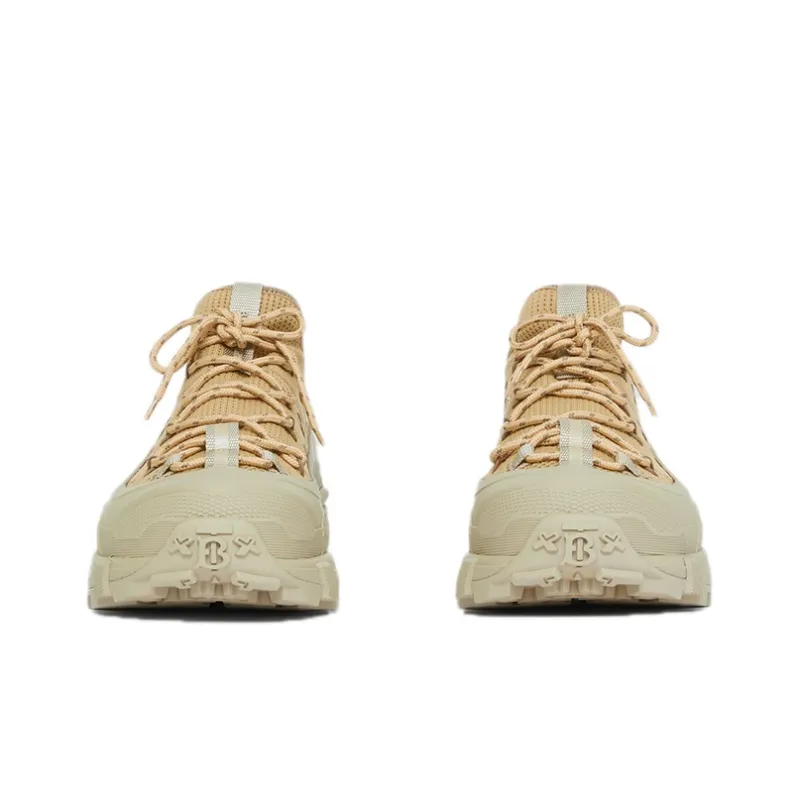 Burberry Arthur Knit Low Top Trainer Honey-2
