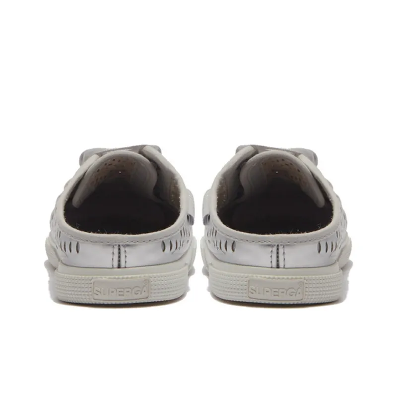 SUPERGA Casual Shoes Women's Silver-3