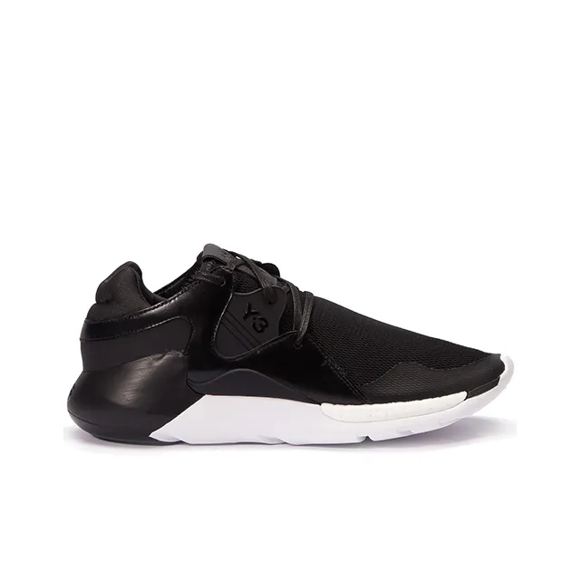 Adidas Y 3 Qr Run Black White-1