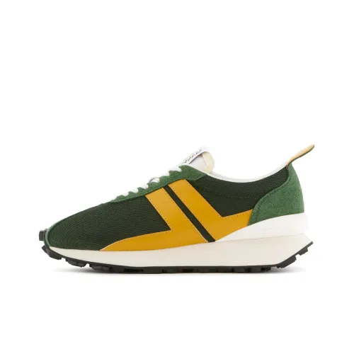 Lanvin Bumpr Casual Shoes Men Low-Top Yellow/Green