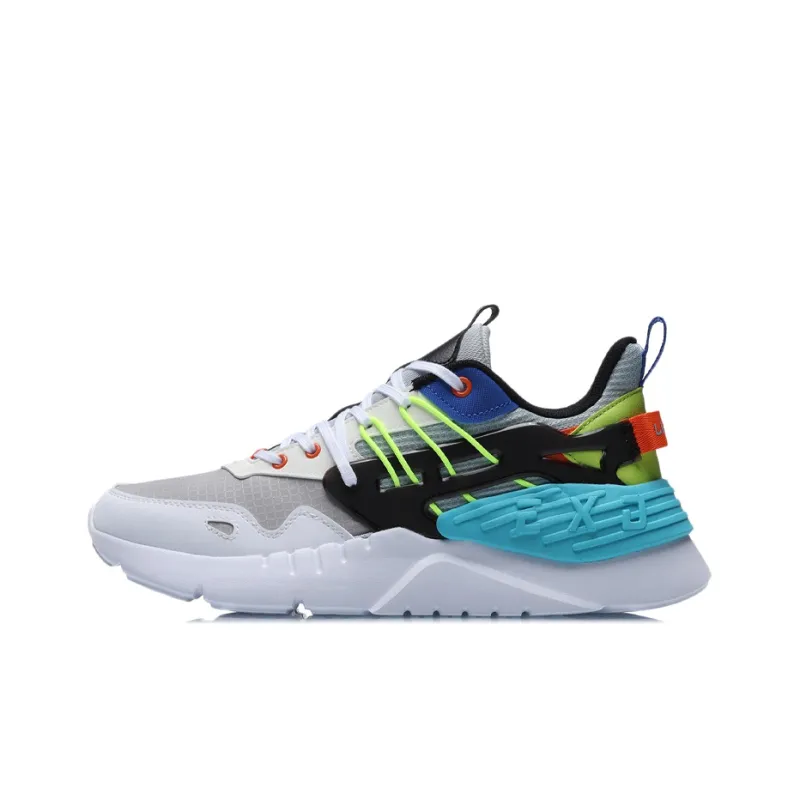 LiNing EXD Shock Absorbers Slip Resistant, Abrasion Resistant, Lightweight Low Top Casual Shoes Men's-0
