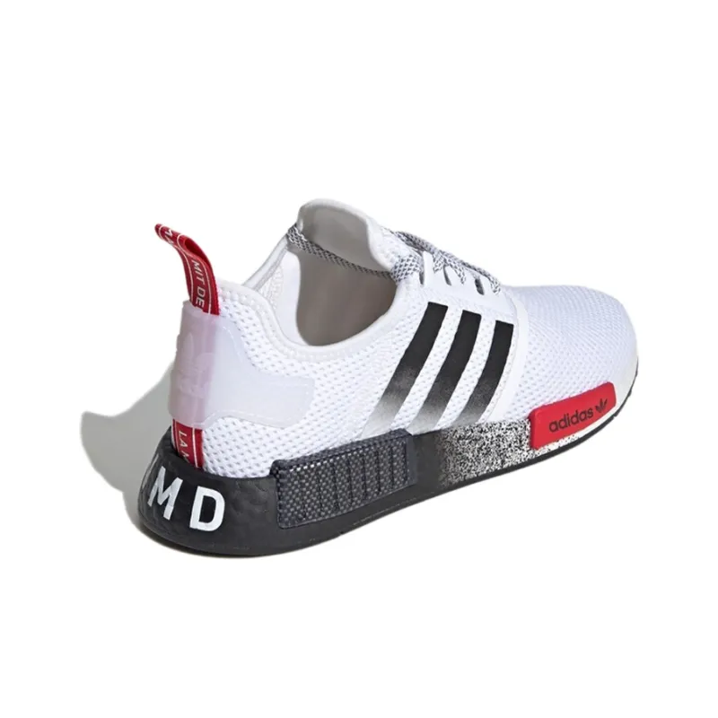 Adidas NMD_R1 'White Red'-3