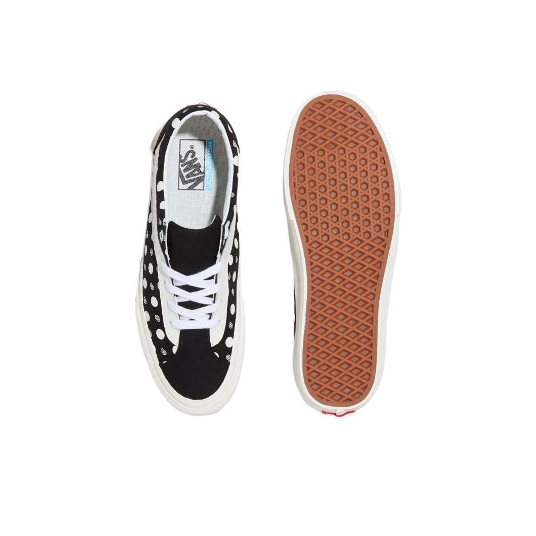 Vans Bold Ni Polka Dot Paisley 'Black Marshmallow' - POIZON