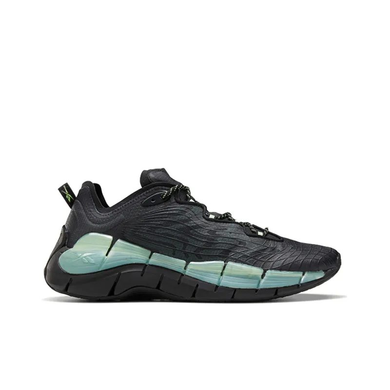 Reebok Zig Kinetica Ii Black Neon Mint-1