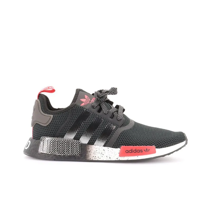 Adidas Originals Nmd R1 Black Red Fade-1