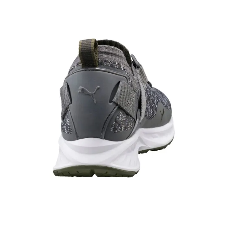 PUMA Ignite EvoKnit Low 'Grey White'-4