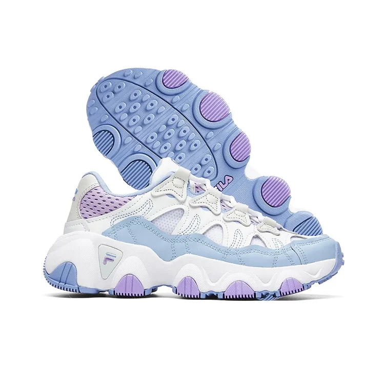 FILA FUSION Jagger Casual Shoes Women's Low Top Group White/Lavender-4