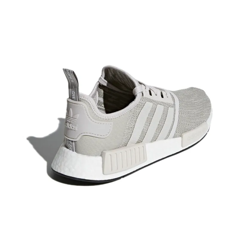 Adidas Nmd R1 Sesame Grey White-3