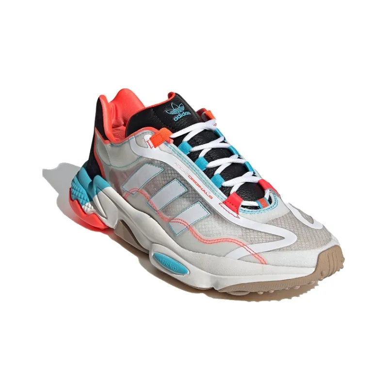 Adidas Ozweego Pure 'Bright Cyan Solar Red'-2