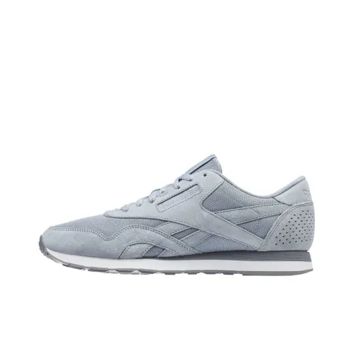 Reebok Classic Nylon Casual Shoes Men Low-Top Gray