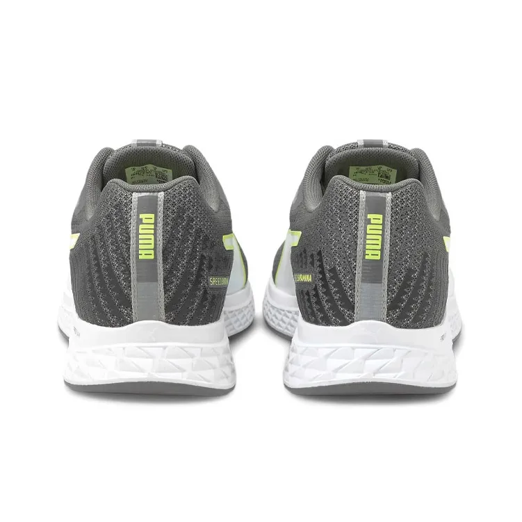 PUMA Speed Sutamina 2 Anti-Slip And Wear-Resistant Lightweight Balance Low-Top Casual Shoes Unisex Gray White Green-3